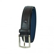Nautica Men's Belt with Dress Buckle and Stitch Comfort - Accessories - $8.10 