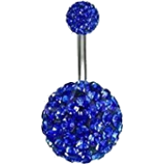 Navel Ring, Blue Navel Ring, Navel,  - Other jewelry - 