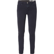 Navy blue jeans with zip - Джинсы - 