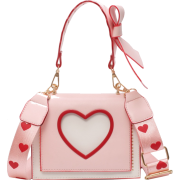 New Trendy Korean Fashion Allmatch Shoulder Bag Love Lady Handbag - 手提包 - $12.48  ~ ¥83.62