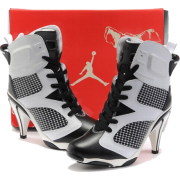 Nike Air Jordan VI 6 Heels Whi - Классическая обувь - 
