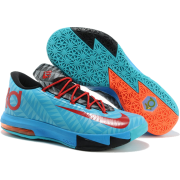 Nike KD 6 N7 (Aqua Blue/Pink & - Classic shoes & Pumps - 