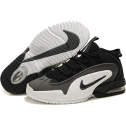 Nike Penny 1 White/Black Baske - Classic shoes & Pumps - 