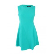 Nine West Women's Sleeveless Fit & Flare Dress (12, Sea Green) - Dresses - $44.99 