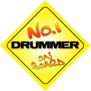 No.1 Drummer On Board Novelty  - Predmeti - 