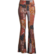 No Boundaries Flare Pants - Patchwork - 紧身裤 - 