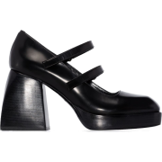 Nodaleto block 85mm heel Mary Jane pumps - プラットフォーム - $722.00  ~ ¥81,260