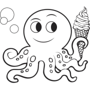 Octopus Doodle - Ilustracije - 