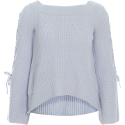 Off-the-shoulder straps sweater - Pullovers - $29.99 