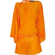 Orange dress - sukienki - 