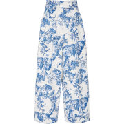 Oscar De La Renta - Floral trousers - Pantaloni capri - 