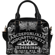 Ouija Black Handbag with Straps - Bolsas pequenas - $47.99  ~ 41.22€