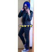 Blue  - My look - 