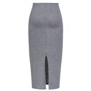 PEATAO Elastic Waist Skirts for Women mid Calf Skirts Slim Modal Skirts Skirts - Skirts - $7.76 