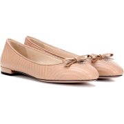 PRADA Leather ballerina shoes - Balerinas - 590.00€ 