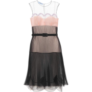 PRADA Pleated cigaline dress - Kleider - $2,110.00  ~ 1,812.25€