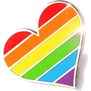 PRIDE heartpin - Uncategorized - 