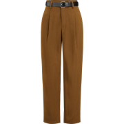 Pants with belt - Pantalones Capri - 