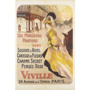 Parfums Viville, Paris 1900s poster - Ilustrationen - 