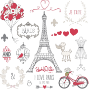 Paris-themed Illustration! - Ilustrationen - 