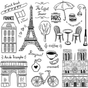 Paris-themed Illustration! - Ilustrationen - 