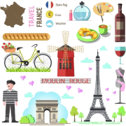 Paris-themed Illustration! - Ilustracije - 