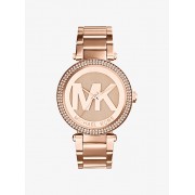 Parker Pave Rose Gold-Tone Watch - Relojes - $250.00  ~ 214.72€