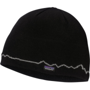 Patagonia Beanie Hat Fitz Roy Line Black - Hat - $29.00 