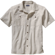 Patagonia Men's Migration Hemp Shirt Azimuth/ Stone - Košulje - kratke - $59.00  ~ 374,80kn