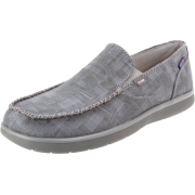 Patagonia Shoes Men Mens Sable Brown Naked Maui Slip-On Loafers T50851 Narwhal Grey Print - Shoes - $50.00 