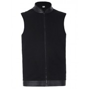Paul Jones Men's Lightweight Front-Zip Fleece Vest with Stand Collar - Camicie (corte) - $9.99  ~ 8.58€