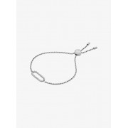 PavÃ© Silver-Tone Slider Bracelet - Bracelets - $85.00 