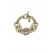 Pave Chain-Link Toggle Bracelet - Bracelets - $165.00 