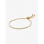 Pave Gold-Tone Bracelet - Bracelets - $95.00 