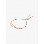 Pave Rose Gold-Tone Wave Slider Bracelet - Bransoletka - $95.00  ~ 81.59€