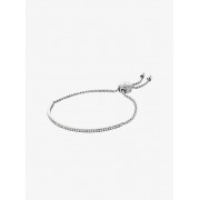 Pave Silver-Tone Bracelet - Zapestnice - $95.00  ~ 81.59€