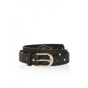 Perforated Faux Leather Belt - Belt - $4.99 