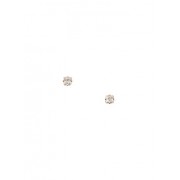 Petit Square Cubic Zirconia Stud Earrings - Earrings - $2.99 