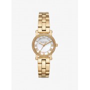Petite Norie Pave Gold-Tone Watch - Relojes - $225.00  ~ 193.25€