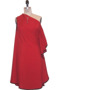 Petro Zillia One Shoulder Red - Dresses - 198,00kn  ~ $31.17