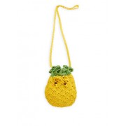 Pineapple Straw Crossbody Bag - Hand bag - $10.99 