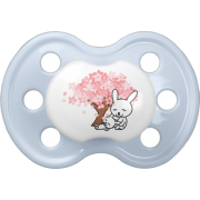 Pink Cherry Blossom Bunny Pacifier - Uncategorized - $10.88 