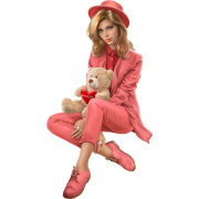 Pink suit - Valentines day - モデル - 