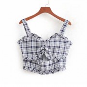 Plaid vest with small sling - Košulje - kratke - $25.99  ~ 165,10kn