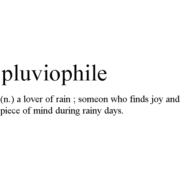 Pluviophile meaning text - Tekstovi - 