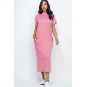 Polignac Side Pocket Tee Dress - Dresses - $28.60 
