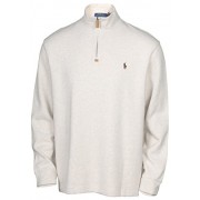 Polo Ralph Lauren Mens Half Zip French Rib Cotton Sweater - Рубашки - короткие - $29.95  ~ 25.72€