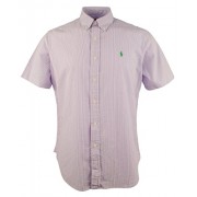 Polo Ralph Lauren Mens Textured Button-Down Button-Down Shirt - Hemden - kurz - $24.97  ~ 21.45€