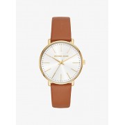 Pyper Gold-Tone Leather Watch - Watches - $195.00 