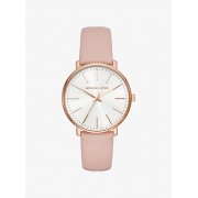 Pyper Rose Gold-Tone Leather Watch - Ure - $150.00  ~ 128.83€